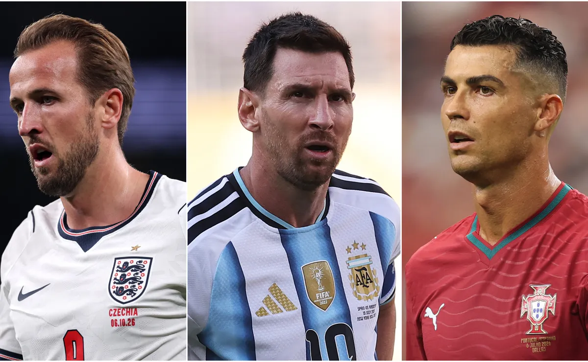 Harry Kane joins Lionel Messi and Cristiano Ronaldo in exclusive list after scoring his 90th goal for England