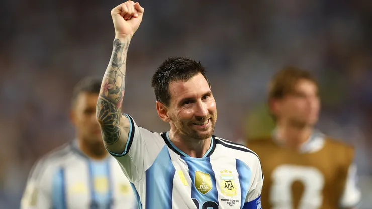 Lionel Messi of Argentina.