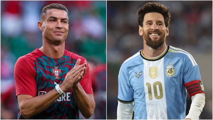 Cristiano Ronaldo and Lionel Messi.