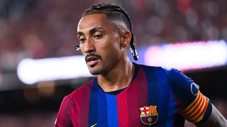 Raphinha of Barcelona.