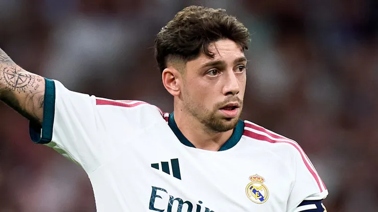 Federico Valverde of Real Madrid.
