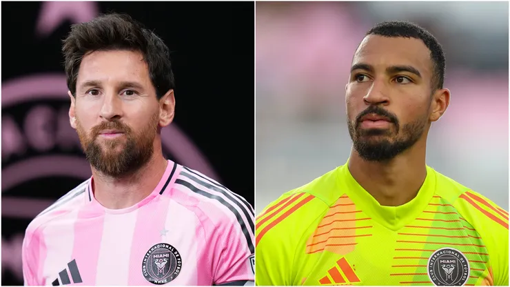 Lionel Messi and Drake Callender.