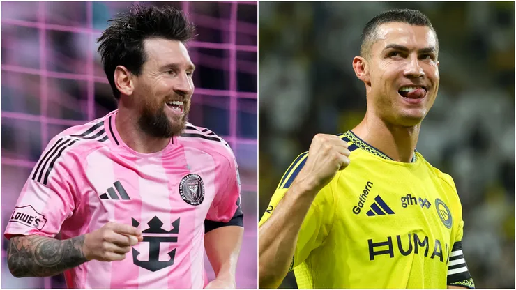 Lionel Messi and Cristiano Ronaldo.