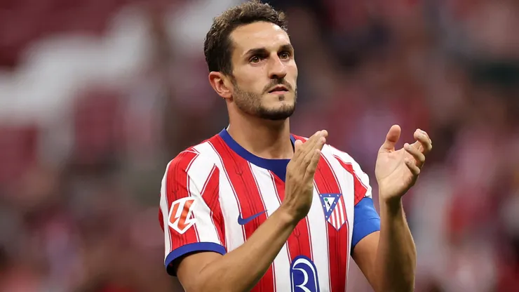 Koke of Atletico Madrid.