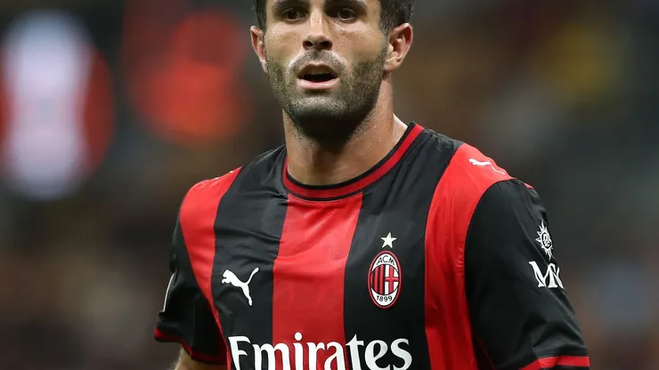 Christian Pulisic of AC Milan