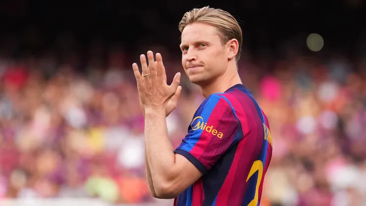 Frenkie de Jong of Barcelona.