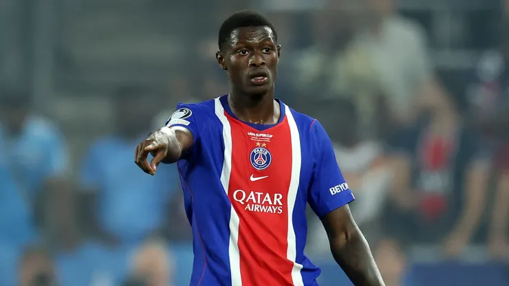 Nuno Mendes of PSG.
