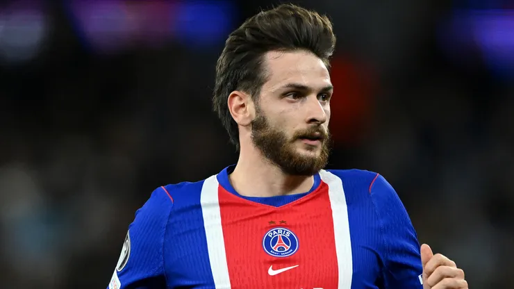 Khvicha Kvaratskhelia of Paris Saint-Germain.