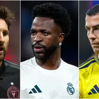 Thibaut Courtois uses Cristiano Ronaldo and Lionel Messi to defend Vinicius Junior amid form struggles