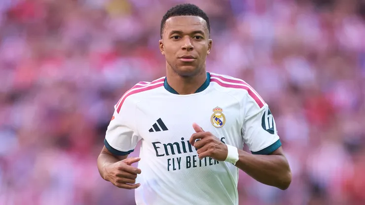 Kylian Mbappe of Real Madrid.