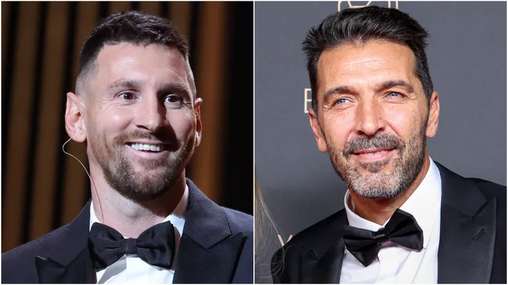 Lionel Messi and Gianluigi Buffon.