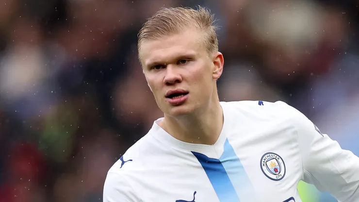 Erling Haaland of Manchester City.
