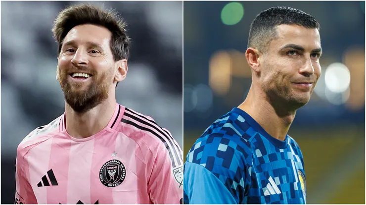 Lionel Messi and Cristiano Ronaldo.