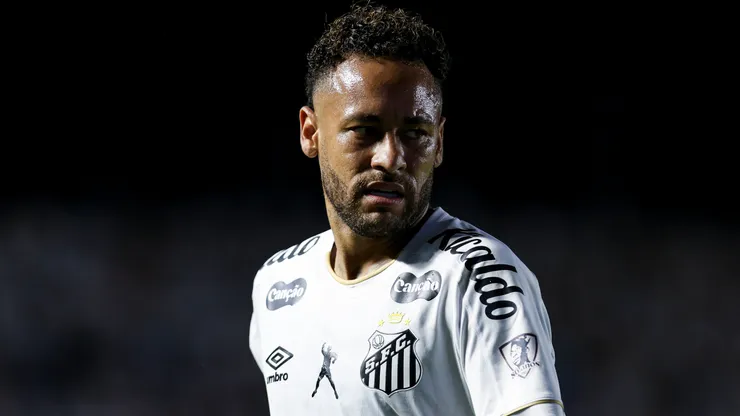 Neymar of Santos.