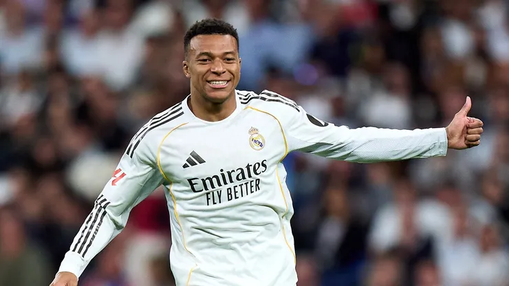 Kylian Mbappe of Real Madrid