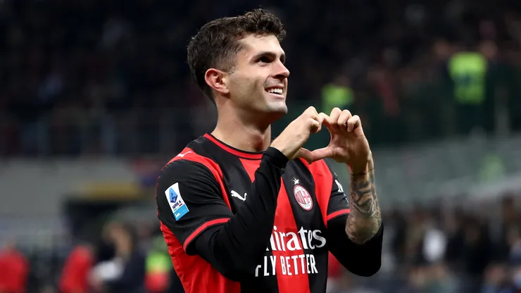 Christian Pulisic of AC Milan.